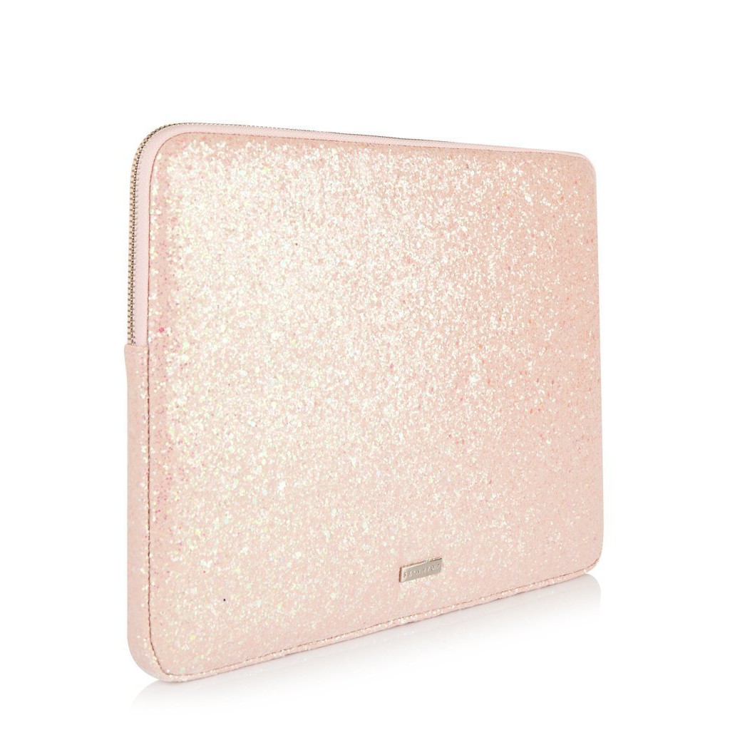 超低特價再折扣！超美的 淡粉紅閃亮筆電包！SkinnyDip