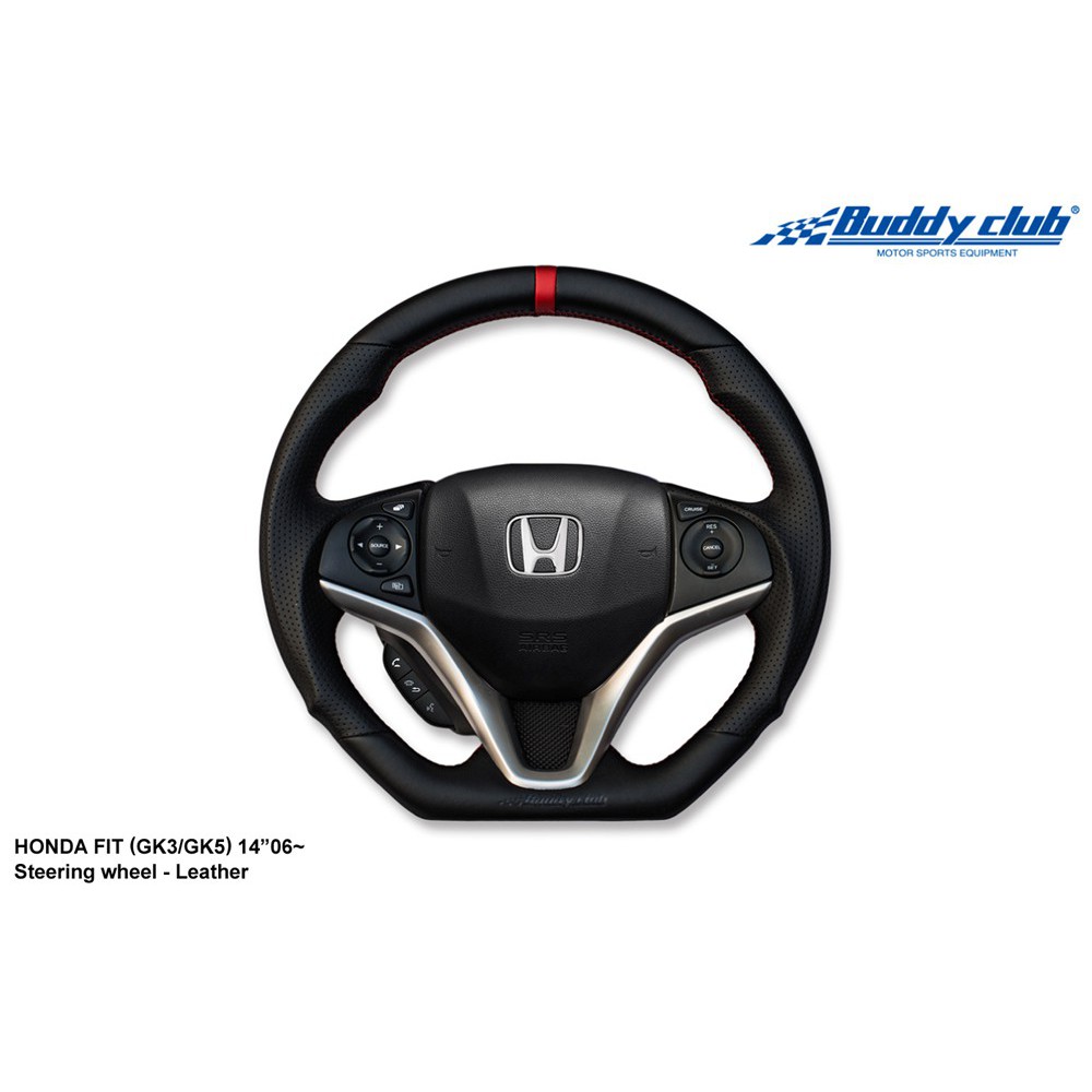 Buddy club Sport Steering Wheel 全皮方向盤 FIT GK