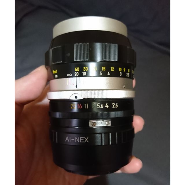 阿富汗少女鏡 Nikon Nikkor-P 105mm F2.5 Non-Ai銀嘴