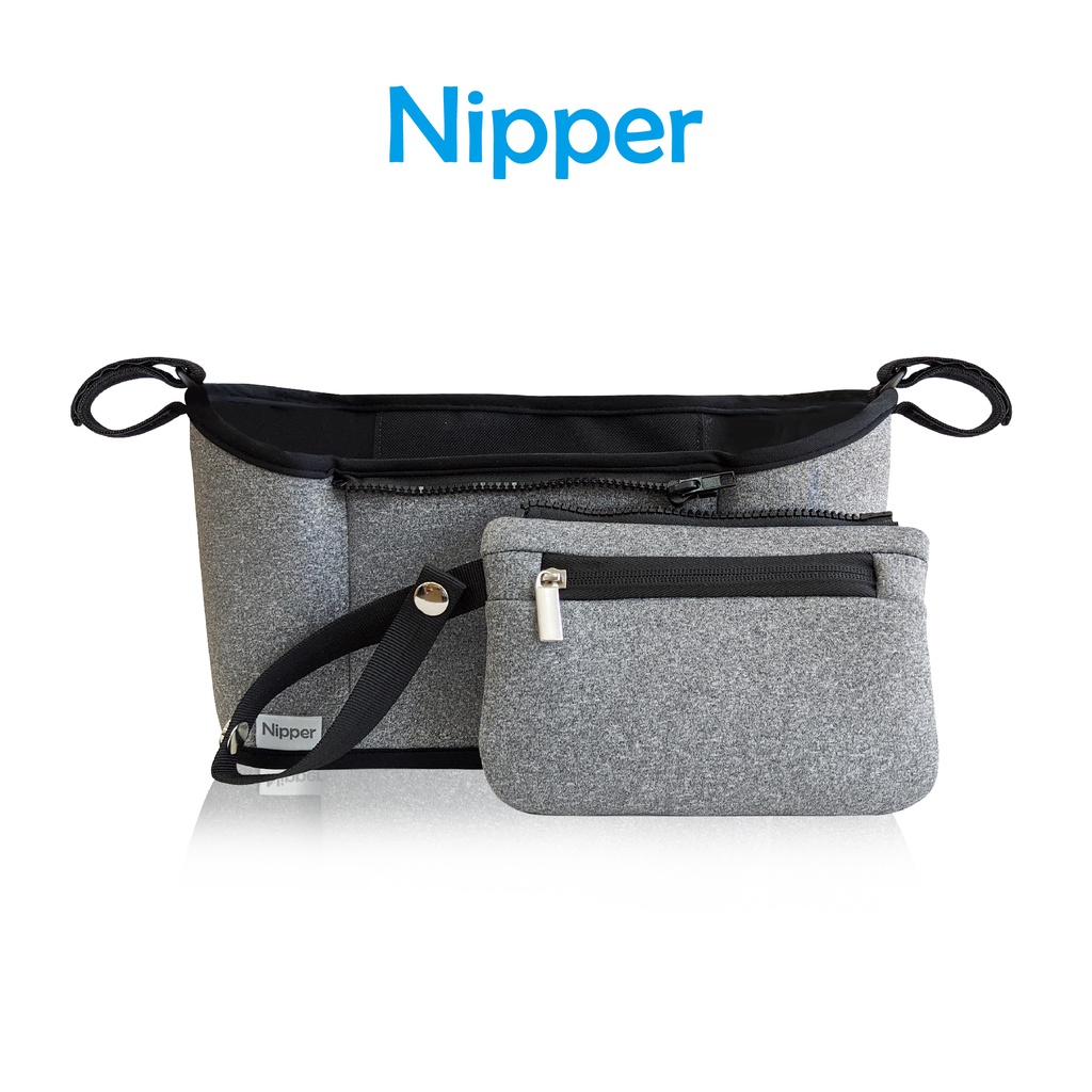 【Nipper】多功能推車置物袋 推車掛袋 嬰兒推車掛袋 推車收納包 奶瓶水杯袋