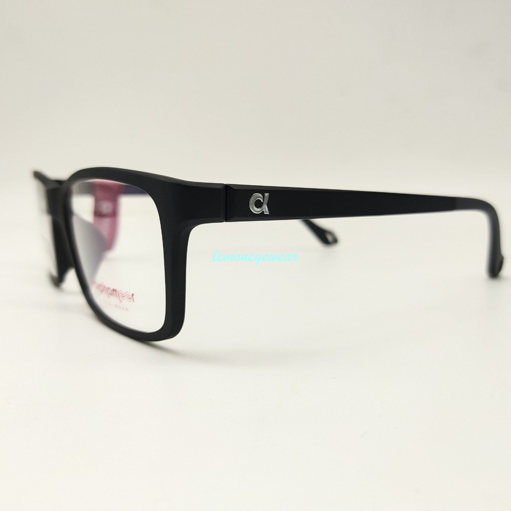 💖[檸檬眼鏡]💖Alphameer光學眼鏡 韓國塑鋼系列AM33.C2純黑粗框