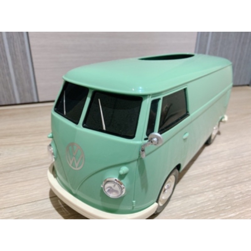 【快速出貨】Volkswagen T1 綠色復古面紙盒