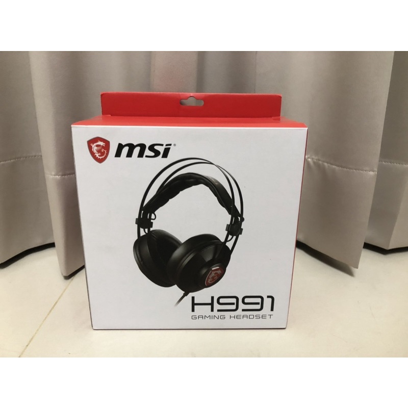 微星MSI H991 GAMING HEADSET 專業電競耳機