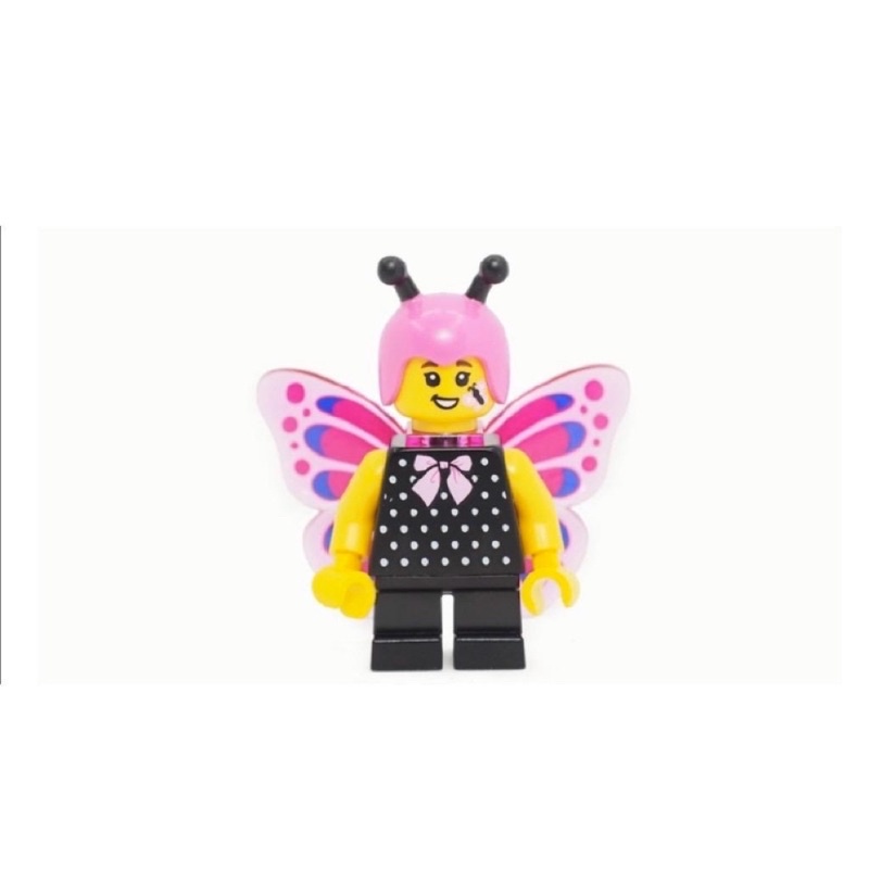 [日品良舖]全新品 LEGO 樂高 2022 蝴蝶女孩 附透明翅膀 稀有 樂高直營店 自組系列 人偶 零件