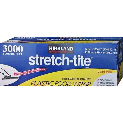 【艾莉生活館】COSTCO KIRKLAND stretch-tite 保鮮膜30.48公分×914.4公尺《㊣可超取》
