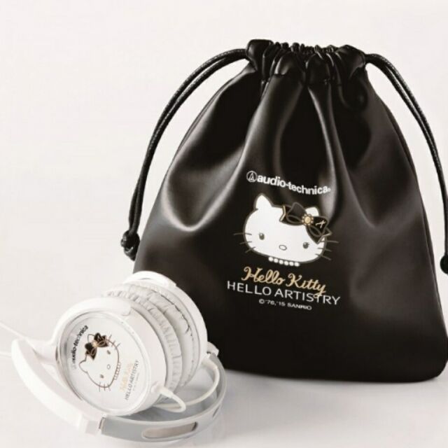 ARTISTRY X HELLO KITTY 鐵三角 audio-technica 耳機