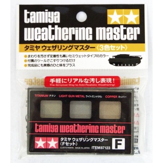 tamiya 田宮 工具 87123 耗材 三色粉彩組 f 舊化粉 東海模型