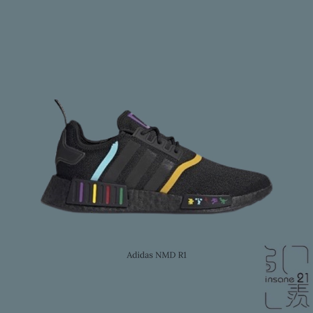 ADIDAS NMD PIXAR DISNEY 迪士尼 皮克斯 黑紅 情侶款 GX0997【Insane-21】