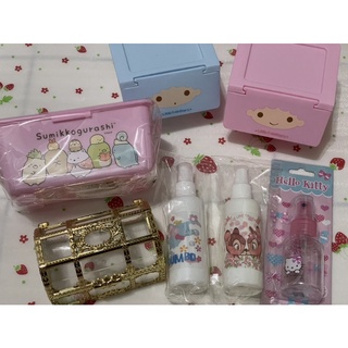 🔥絕版品🔥雙子星/角落生物/小飛象/小鹿斑比/Hello kitty/珠寶盒置物盒/噴瓶噴霧罐/迪士尼茉莉公主熊抱鑰匙圈