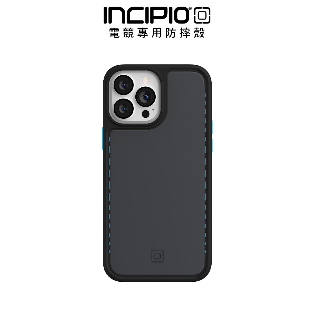 【INCIPIO】iPhone 13/Pro/Pro Max 疾風電競石墨烯手機防摔保護殼 黑 軍規防摔 電競必備