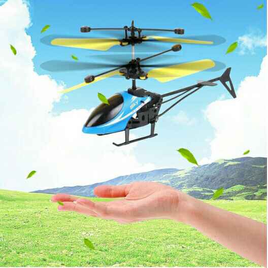 [星誠企業]全新USB充電手感應直升機(帶燈光)《感應遙控懸浮燈光直升機/搖控飛行玩具/手掌感應直升機/手勢懸浮飛機》