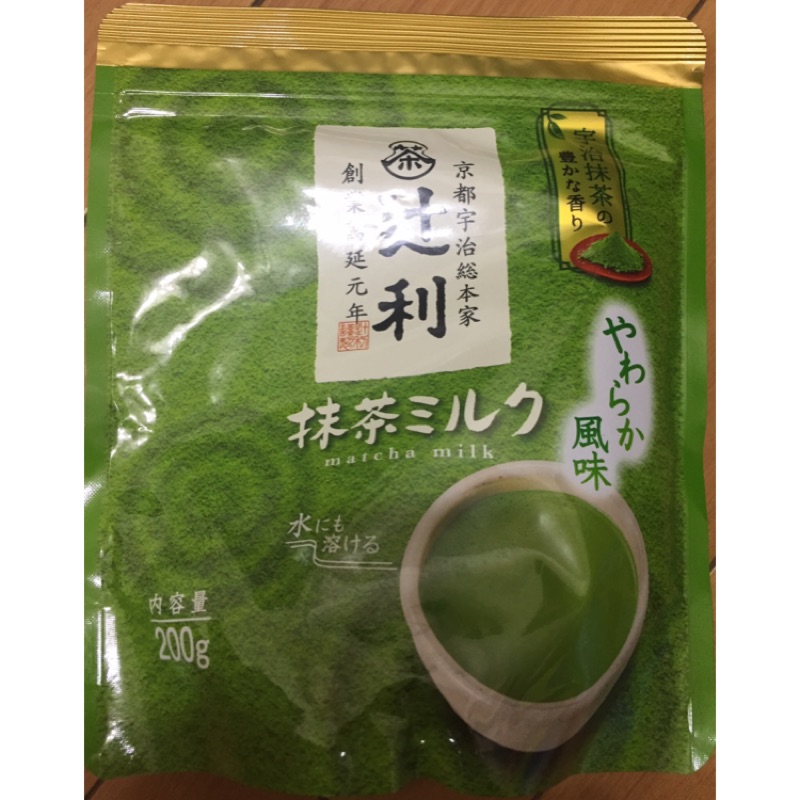 （即期品）日本辻利抹茶牛奶粉200g