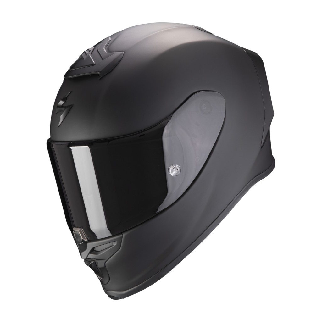 安信 | Scorpion EXO-R1 EVO Air 素色 消光黑 全罩式安全帽 頂級 蠍子