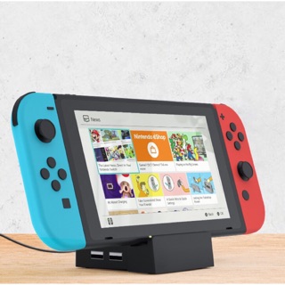 現貨 DN款 便攜散熱底座殼 DIY Switch NS 任天堂 dock case共3款