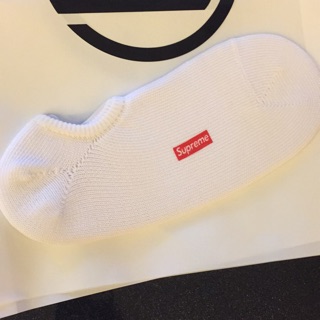 Supreme 白色 短襪 踝襪 SZ FREE 男女生適用