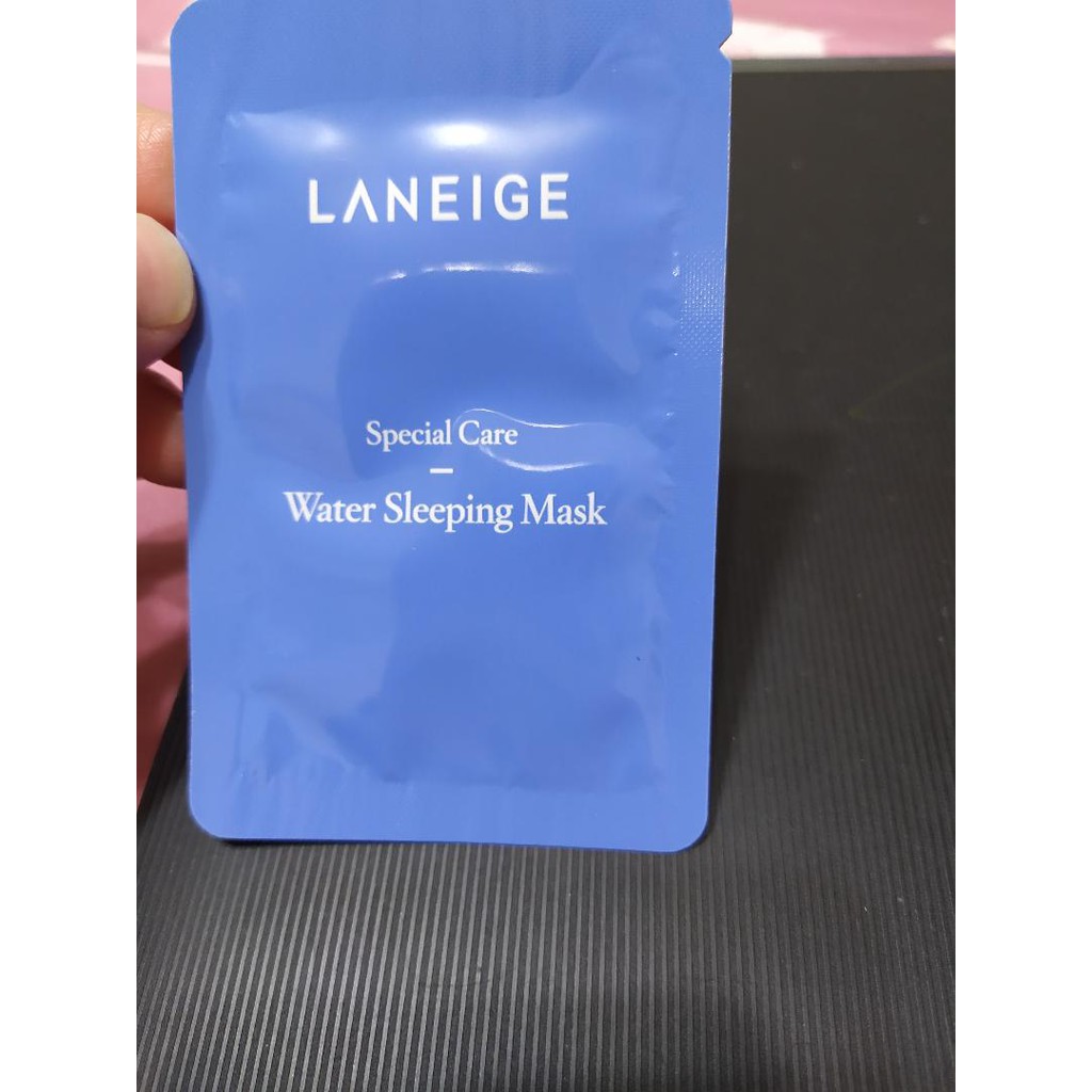 最新效期 2022/11 (全新) LANEIGE 蘭芝-睡美人香氛水凝膜 保濕淨亮 4ml