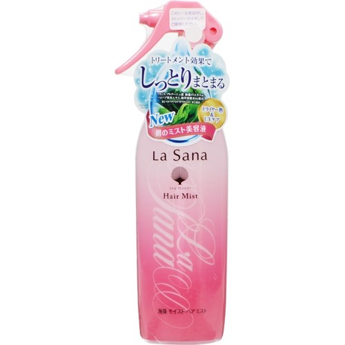 日本代購 La Sana 海藻保濕頭髮噴霧 200ml 潤紗娜 護髮膜 護髮油 護髮產品 LaSana 髮品