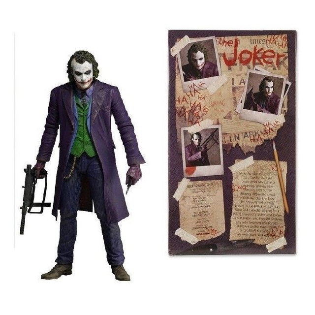Joker 小丑 DC系列電影 可動人物公仔模型 18CM NECA 7寸系列 黑暗騎士 HACKEN07