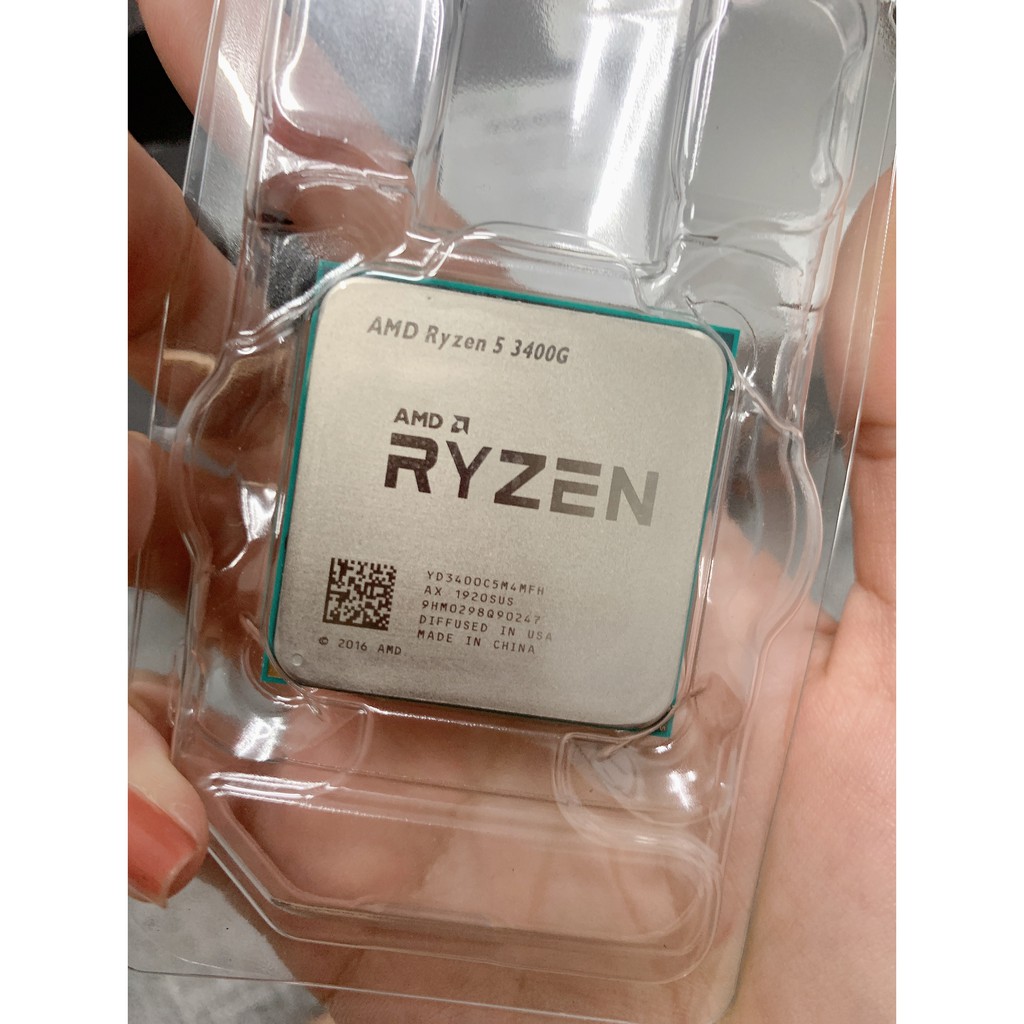 AMD R5 3400G CPU