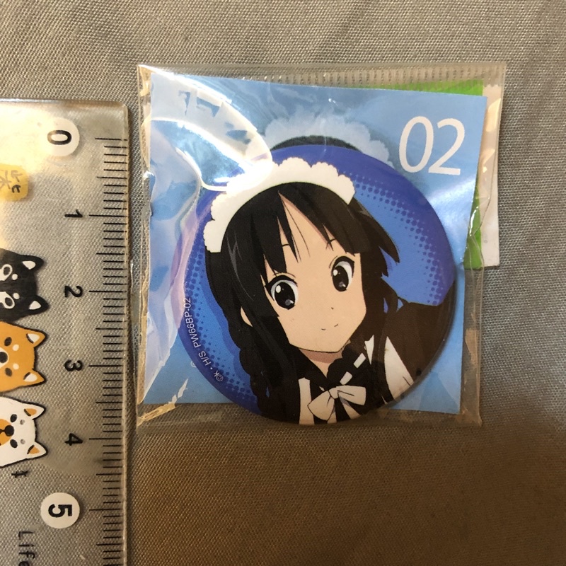 K-ON 輕音部 澪 胸章 胸針 別針