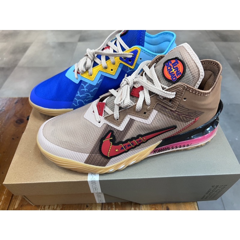 Ken正👍Nike LEBRON 18 low SPACE JAM 籃球鞋 LBJ18陰陽 CV7564-401