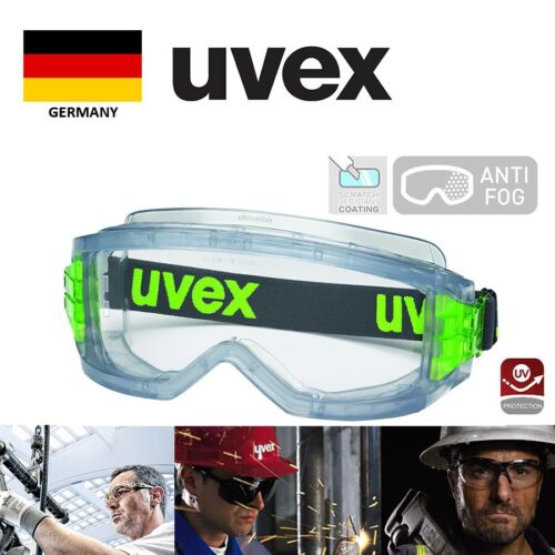 【國潤發科技】UVEX-9301 防噴濺防霧護目鏡 安全眼鏡 尼龍鬆緊帶