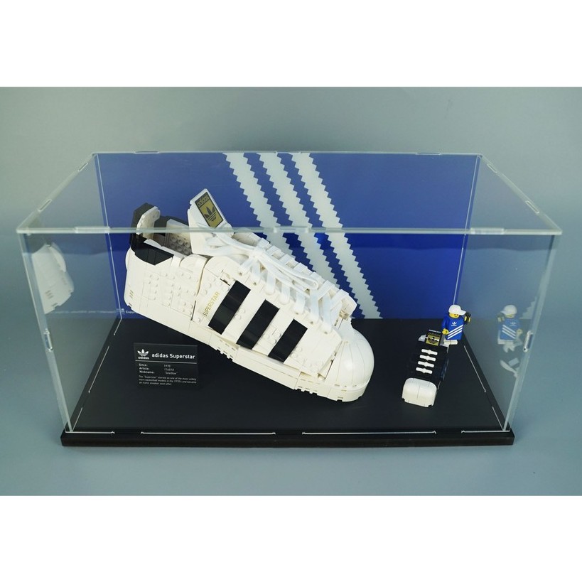 【台南 益童趣】LEGO 10282 Adidas Originals Superstar 愛迪達球鞋防塵箱