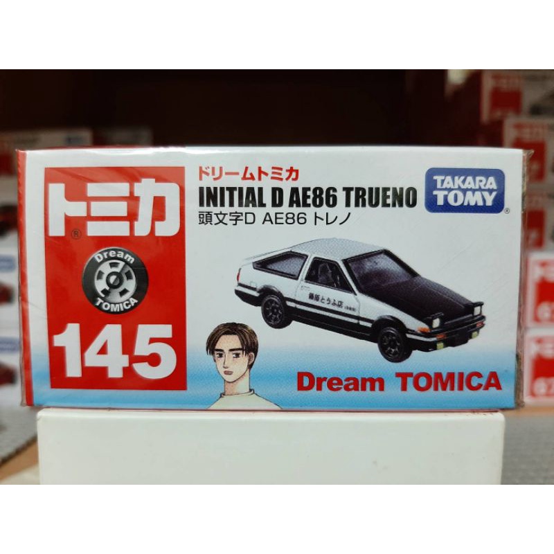 Tomica 145 頭文字D AE86 全新未拆 附膠盒