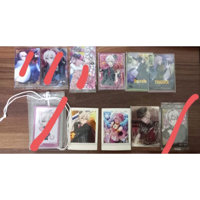 IDOLiSH7 Trigger 拍力得 餅卡 九条天 棗巳波 二階堂大和 nagi