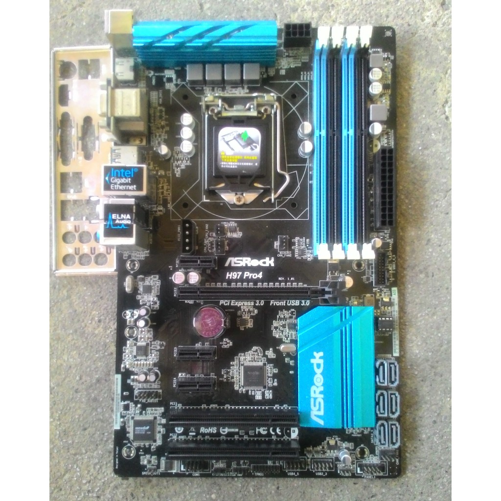 華擎 ASROCK H97 Pro4 1150腳位 主機板 良品