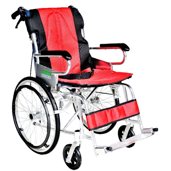 【上煒醫療器材】“頤辰” 頤辰億 機械式輪椅 (未滅菌) YC-873 (16吋/20吋後輪)(輪椅B款) 7600元