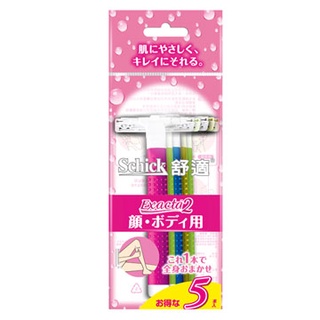 【Schick舒適牌】 舒絲仕女 輕便刀 5入