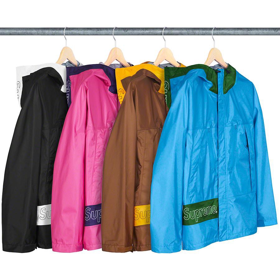 supreme taped seam jacket ss19