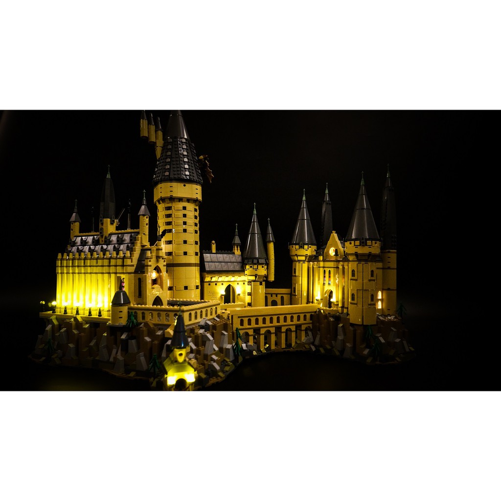【WBS樂光創意】[不含積木] 71043 Harry Potter 霍格華茲城堡樂高專用燈組