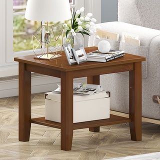 新款✹❈❁沙發邊桌客廳小方桌子家用方幾角幾仿實木床頭邊幾簡約網紅小茶幾