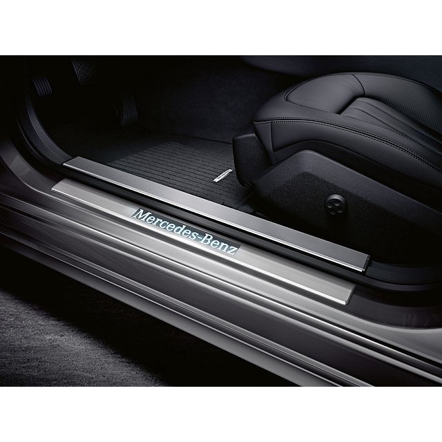 （B&amp;M精品）賓士 BENZ 原廠 AMG 迎賓踏板 W212 2014 E350 前二門 預訂