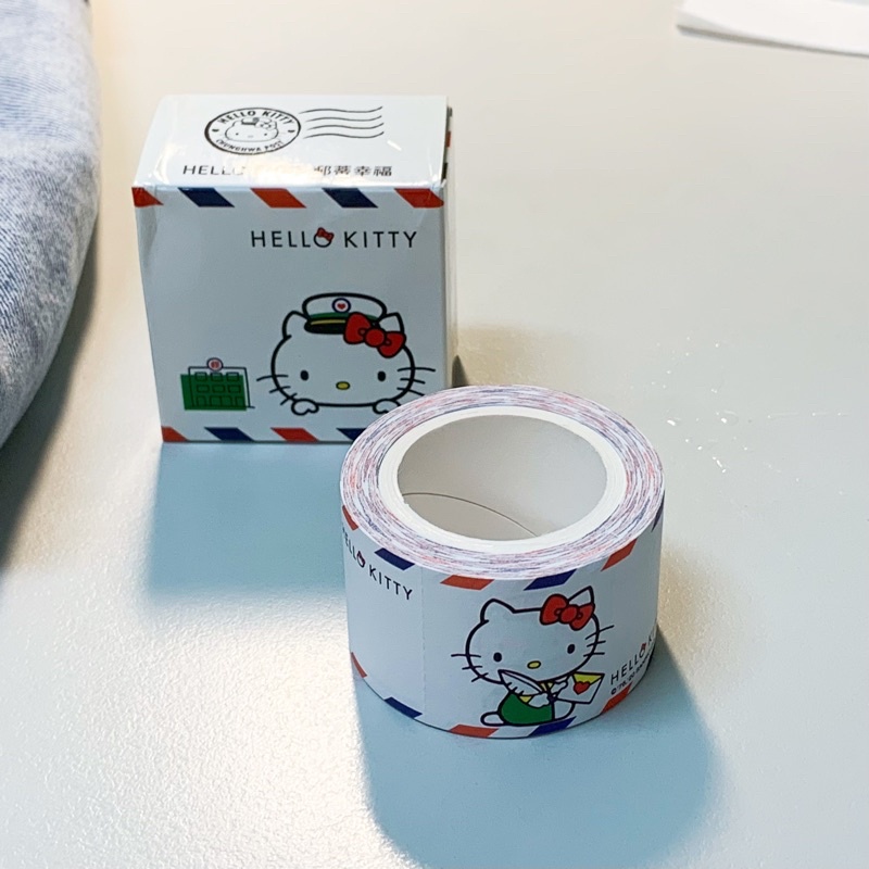 Hello Kitty  紙膠帶 中華郵政 郵局 郵蒂幸福 聯名商品 正版授權