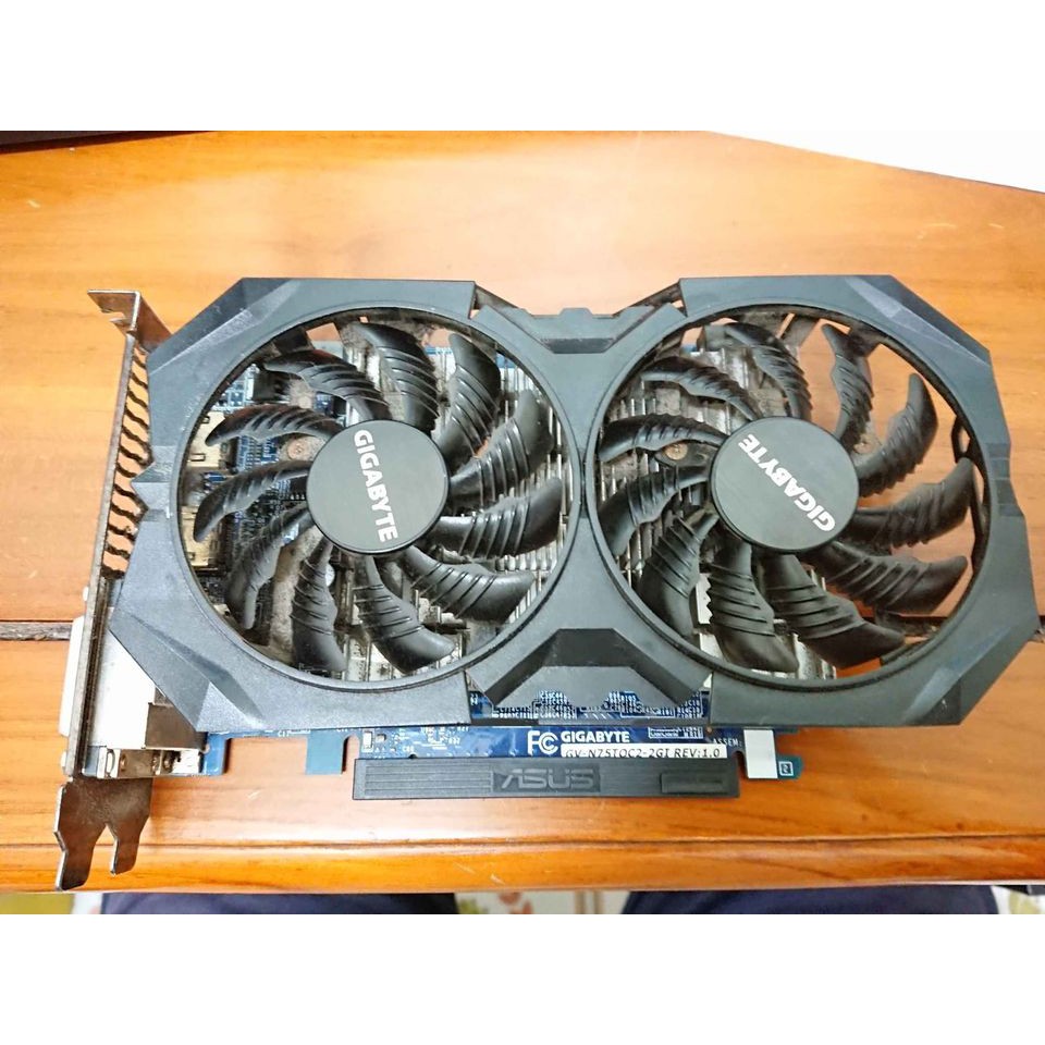 gigabyte 技嘉 GTX 750ti 2G