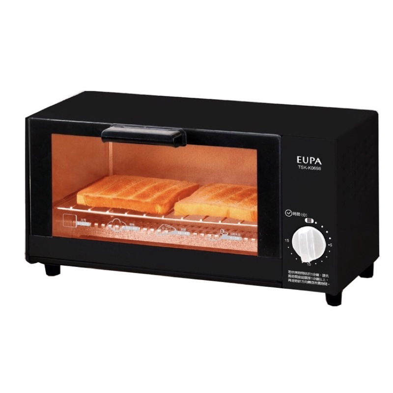 《EUPA優柏》5公升定時電烤箱 烤箱（TSK-K0698）