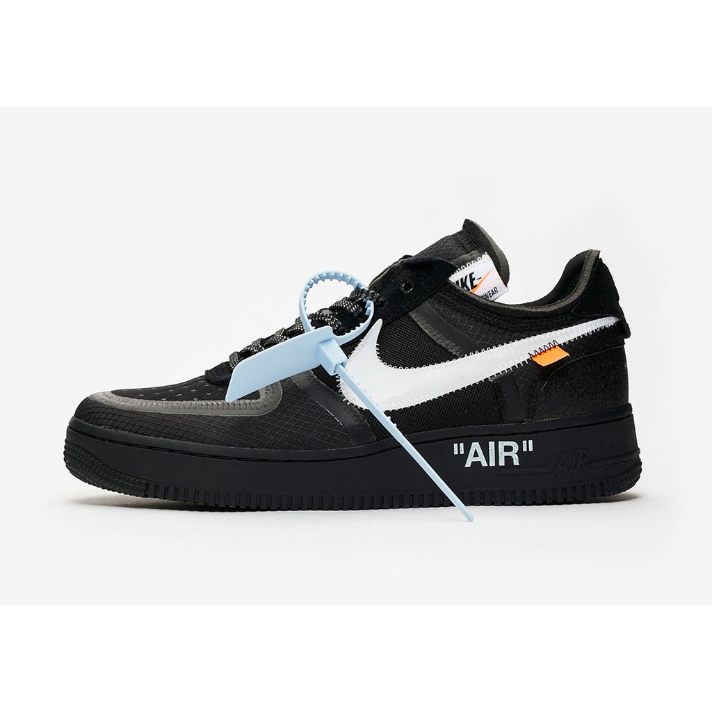 black nike off white air force 1