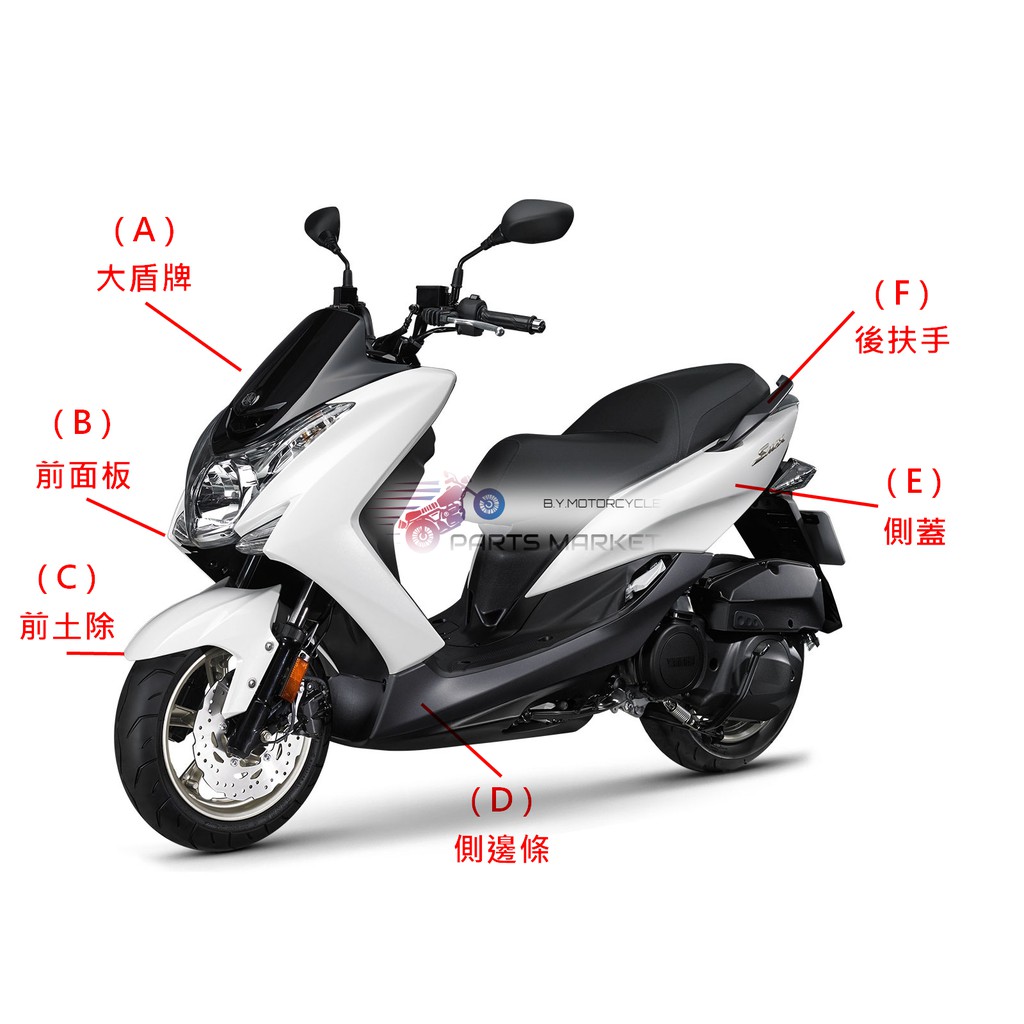 YAMAHA 山葉原廠 SMAX 大盾牌 盾牌 SMAX一代 SMAX二代 公司貨 現貨