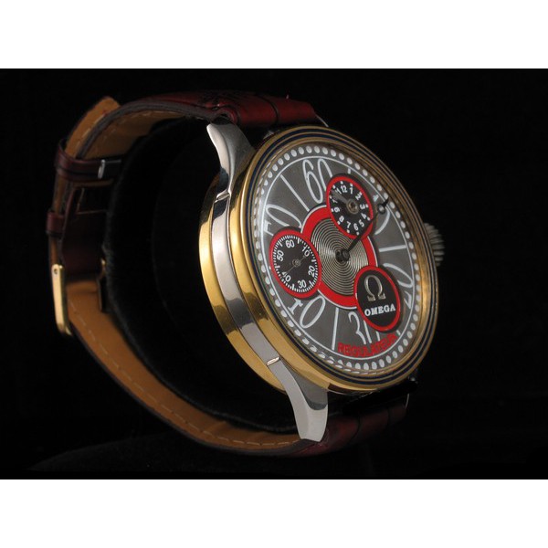 1913年Omega 歐米茄-瑞士古董懷錶改裝手錶