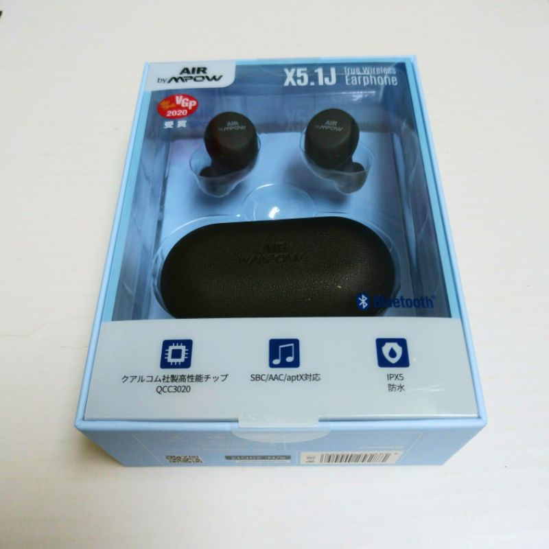 日本Air by MPOW X5.1J 真無線藍芽耳機
