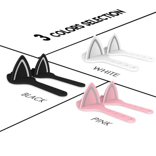 FANTECH AC5001 貓耳造型頭戴式耳機通用配件 黑色 白色 粉紅色三色