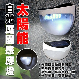 客製化禮品專家 3371太陽能庭園感應燈-白光/緊急照明燈