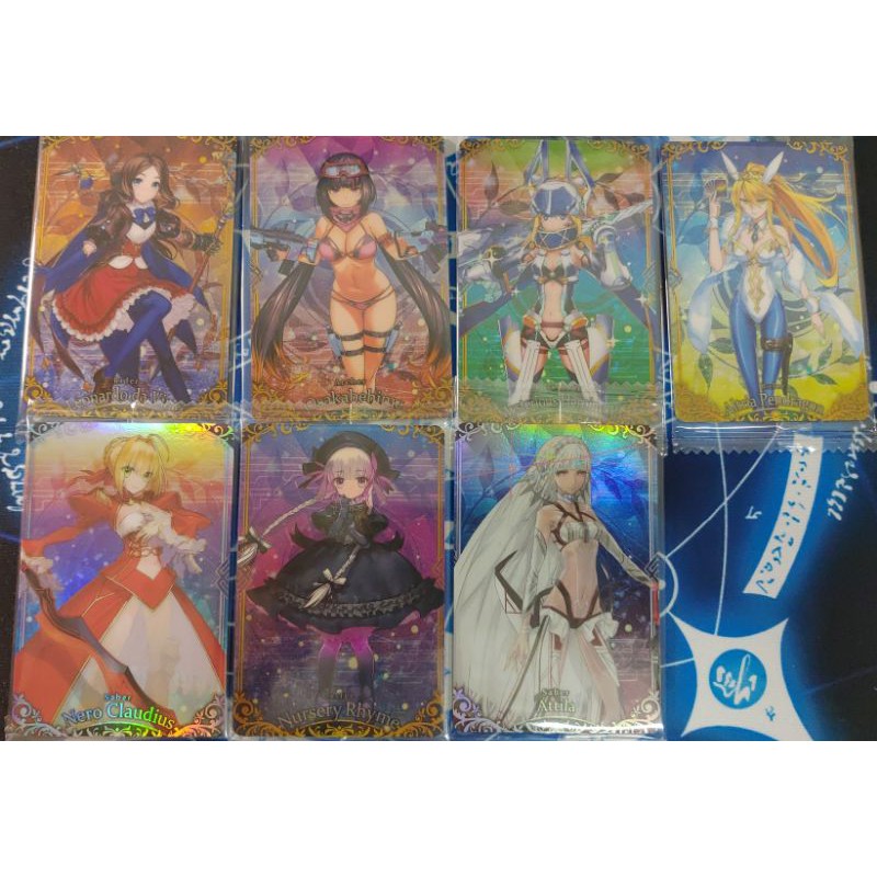 Fgo 威化餅卡第九彈泳裝fate Grand Order Stay Night 達文西沖田莉莉絲兔子王 蝦皮購物