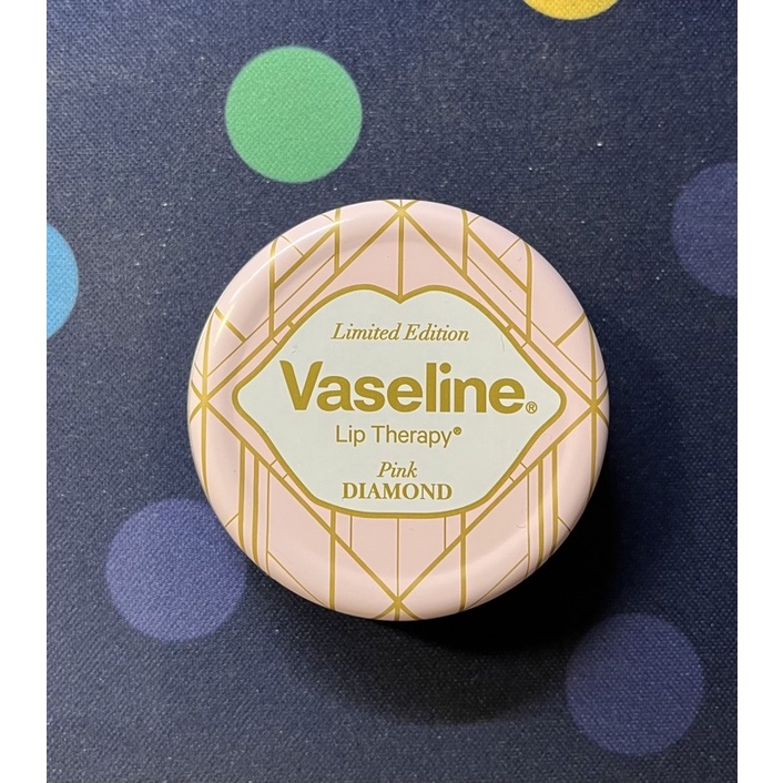 【英國名品小店】現貨 商品凡士林Vaseline 謢唇膏限量新品 「粉紅鑽石」20g