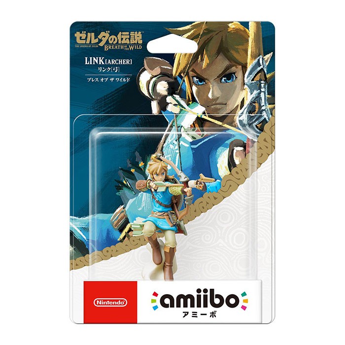 【amiibo】amiibo 林克【拉弓】（薩爾達傳說：曠野之息系列)【普雷伊】