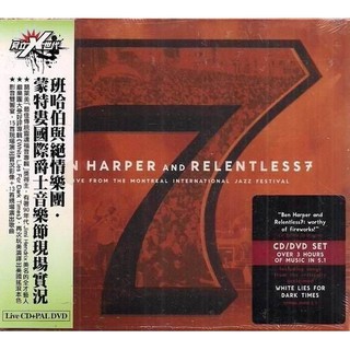 【正價品】BEN HARPER 班哈伯與絕情樂團 // 蒙特婁國際爵士音樂節現場實況 ~ CD+DVD、歐版 ~ EMI