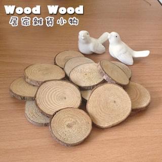 ☆Wood Wood【WZ338】Zakka居家 中型原木片擺飾 拍攝道具 一包5片-預購